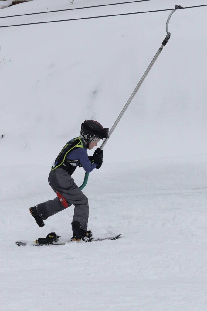 snowboarding
