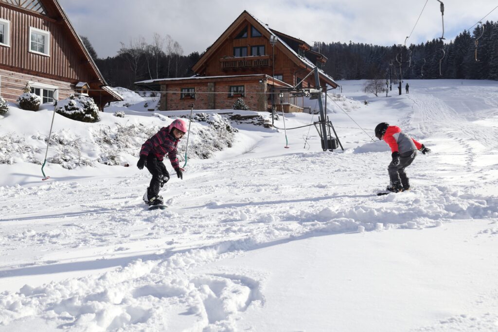 snowboarding