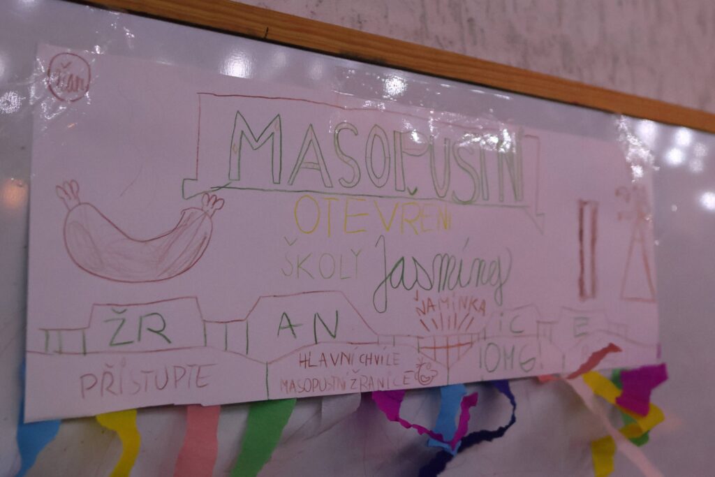 masopustní plakát